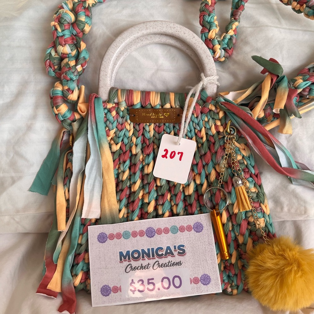 Multicolor Handbag